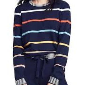 Faherty Crewneck Striped Sweater (size small)